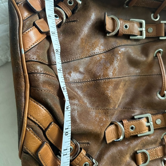 Michael Kors Distress Hobo Bag and Crossbody - Picture 8 of 9